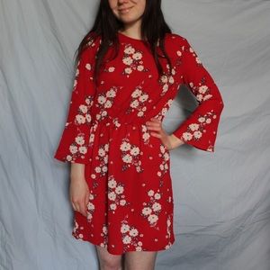 H&M Chiffon Rose Dress Women’s Size 6